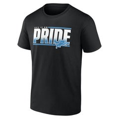 Detroit Lions One Pride T-Shirt - Black - NFL
