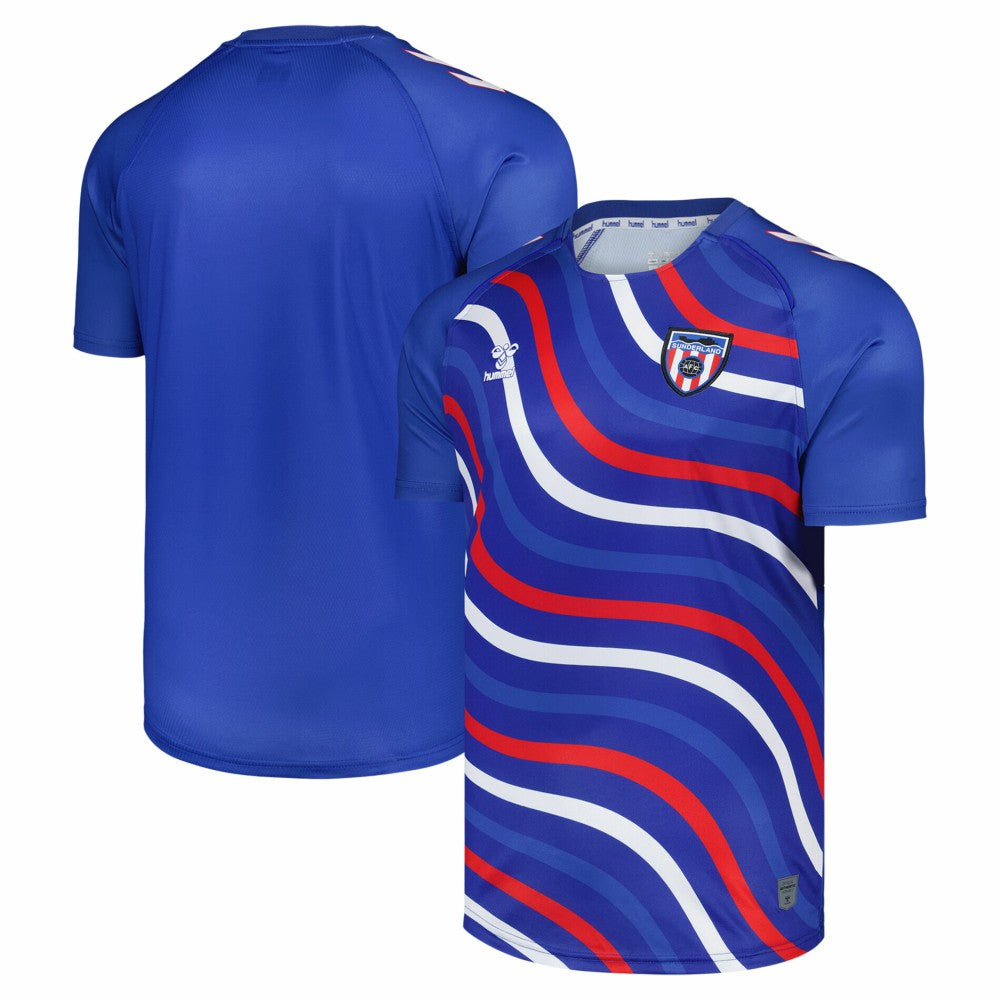 Sunderland Hummel Away Pre-Match Jersey / Blue / Kids