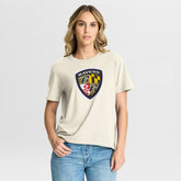 Baltimore Ravens Women's Dove Legacy T-Shirt - Cream - Fanatics