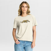 Jacksonville Jaguars Women's Dove Legacy T-Shirt - Cream - Fanatics