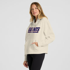New York Giants Women's Dove Legacy Pullover Hoodie - Cream - Fanatics