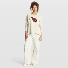 Arizona Cardinals Women's Dove Legacy Long Sleeve T-Shirt - Cream - Fanatics