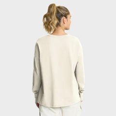 Minnesota Vikings Women's Dove Legacy Long Sleeve T-Shirt - Cream - Fanatics