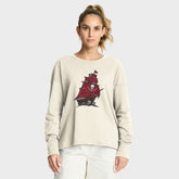 Tampa Bay Buccaneers Women's Dove Legacy Long Sleeve T-Shirt - Cream - Fanatics