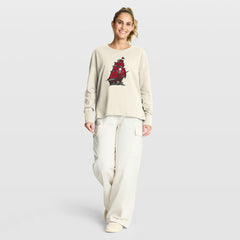 Tampa Bay Buccaneers Women's Dove Legacy Long Sleeve T-Shirt - Cream - Fanatics