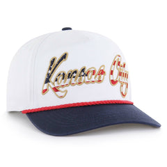 Kansas City Royals '47 Patriotic Overhand Hitch Adjustable Hat Online