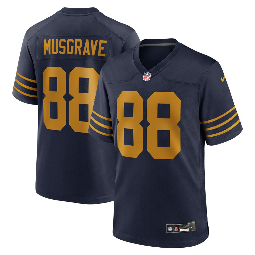 Luke Musgrave Green Bay Packers The 1923 Classic Game Jersey - Navy - Nike