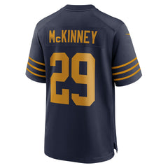 Xavier McKinney Green Bay Packers The 1923 Classic Game Jersey - Navy - Nike