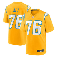 Joe Alt Los Angeles Chargers Alternate Charger Power Game Player Jersey - Gold - Nike