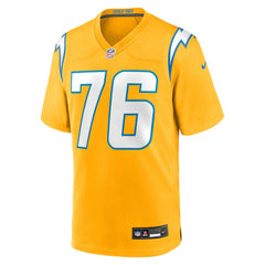 Joe Alt Los Angeles Chargers Alternate Charger Power Game Player Jersey - Gold - Nike
