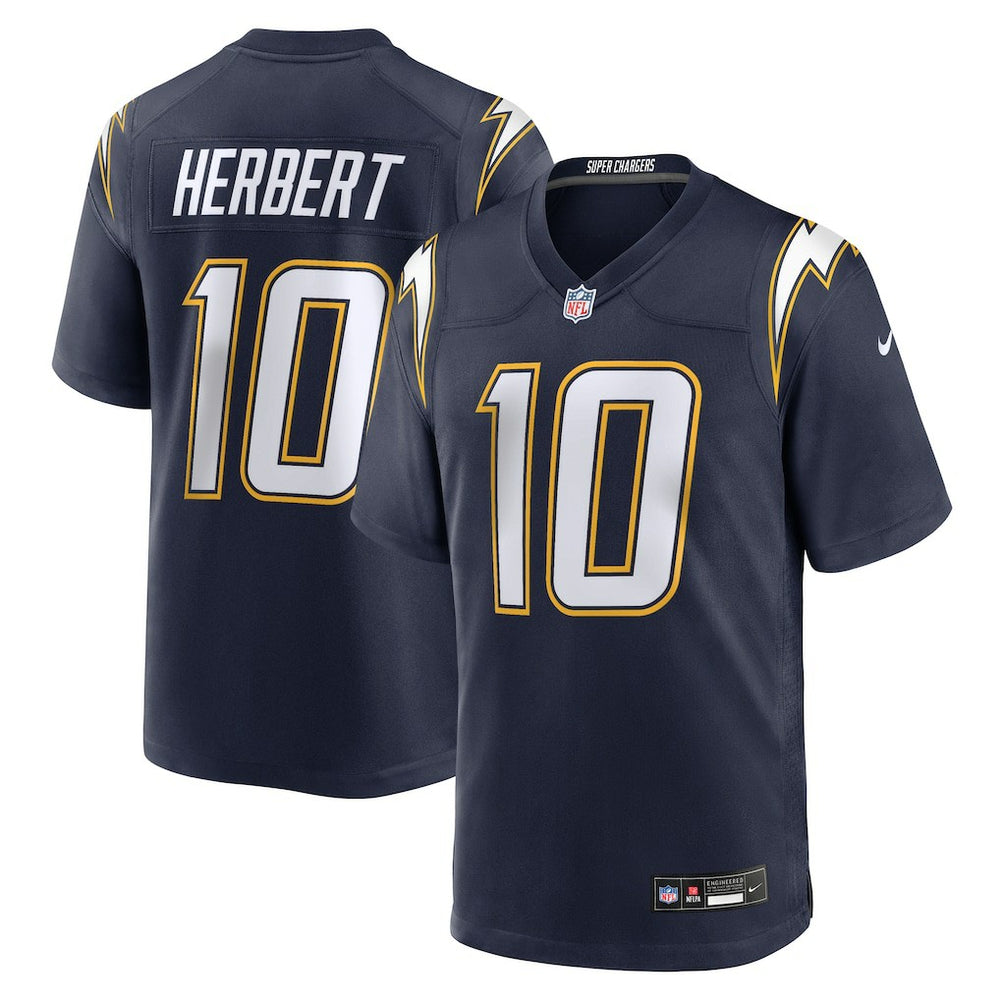 Justin Herbert Los Angeles Chargers Alternate Super Chargers Game Player Jersey - Navy - Nike