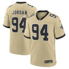 Cameron Jordan New Orleans Saints Gameday Golds Alternate Game Player Jersey - Gold - Nike