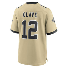 Chris Olave New Orleans Saints Gameday Golds Alternate Game Player Jersey - Gold - Nike