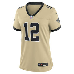 Chris Olave New Orleans Saints Women's Gameday Golds Alternate Game Player Jersey - Gold - Nike