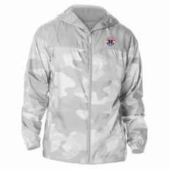 Columbia Washington Wizards Camo Flash Challenger Windbreaker Full-Zip Jacket Gray
