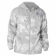 Columbia Sacramento Kings Camo Flash Challenger Windbreaker Full-Zip Jacket Gray