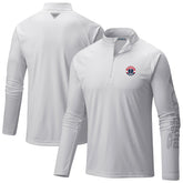 Columbia Washington Wizards Terminal Tackle Raglan Omni-Shade Quarter-Zip Jacket White
