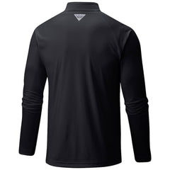 Columbia Brooklyn Nets Terminal Tackle Raglan Omni-Shade Quarter-Zip Jacket Black