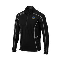 Columbia Golden State Warriors Omni-Wick Shotgun Quarter-Zip Pullover Black