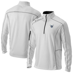 Columbia Charlotte Hornets Omni-Wick Shotgun Quarter-Zip Pullover White