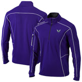 Columbia Charlotte Hornets Omni-Wick Shotgun Quarter-Zip Pullover Purple