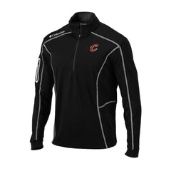 Columbia Cleveland Cavaliers Omni-Wick Shotgun Quarter-Zip Pullover Black