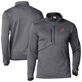 Columbia Cleveland Cavaliers Park View Half-Zip Top Gray