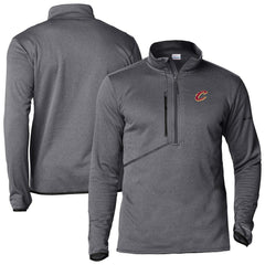 Columbia Cleveland Cavaliers Park View Half-Zip Top Gray