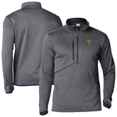 Columbia Denver Nuggets Park View Half-Zip Top Gray