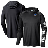 Columbia Golden State Warriors Terminal Tackle Long Sleeve Hoodie T-Shirt Black