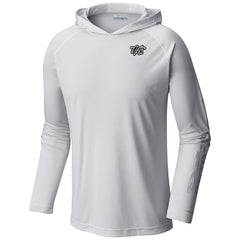 Columbia Brooklyn Nets Terminal Tackle Long Sleeve Hoodie T-Shirt White