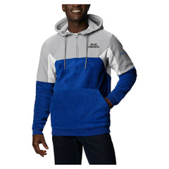 Columbia Dallas Mavericks Lodge Quarter-Zip Hoodie Blue