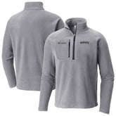 Columbia Charlotte Hornets Fast Trek III Half-Zip Fleece Pullover Gray