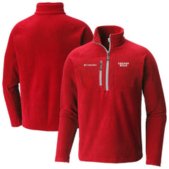 Columbia Chicago Bulls Fast Trek III Half-Zip Fleece Pullover Red