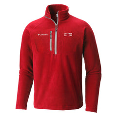 Columbia Toronto Raptors Fast Trek III Half-Zip Fleece Pullover Red