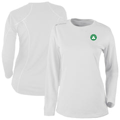 Columbia Boston Celtics Women's Omni-Wick Shotgun Pullover Top White