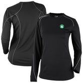 Columbia Boston Celtics Women's Omni-Wick Shotgun Pullover Top Black