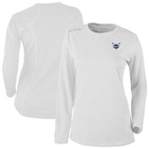 Columbia Charlotte Hornets Women's Omni-Wick Shotgun Pullover Top White