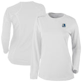 Columbia Dallas Mavericks Women's Omni-Wick Shotgun Pullover Top White