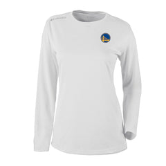 Columbia Golden State Warriors Women's Omni-Wick Shotgun Pullover Top White