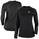 Columbia Chicago Bulls Women's Omni-Wick Shotgun Pullover Top Black