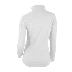 Columbia Atlanta Hawks Women's Omni-Wick Shotgun 2.0 Quarter-Zip Pullover Top White