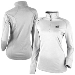 Columbia Brooklyn Nets Women's Omni-Wick Shotgun 2.0 Quarter-Zip Pullover Top White