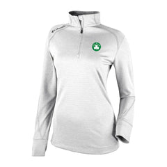 Columbia Boston Celtics Women's Omni-Wick Shotgun 2.0 Quarter-Zip Pullover Top White