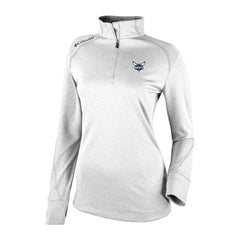 Columbia Charlotte Hornets Women's Omni-Wick Shotgun 2.0 Quarter-Zip Pullover Top White