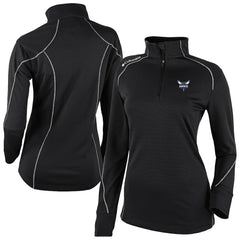Columbia Charlotte Hornets Women's Omni-Wick Shotgun 2.0 Quarter-Zip Pullover Top Black