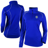 Columbia Dallas Mavericks Women's Omni-Wick Shotgun 2.0 Quarter-Zip Pullover Top Blue