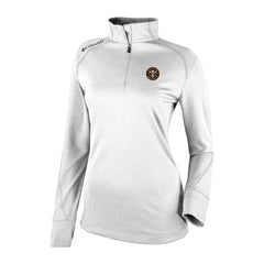 Columbia Denver Nuggets Women's Omni-Wick Shotgun 2.0 Quarter-Zip Pullover Top White