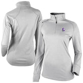 Columbia Sacramento Kings Women's Omni-Wick Shotgun 2.0 Quarter-Zip Pullover Top Heather Gray