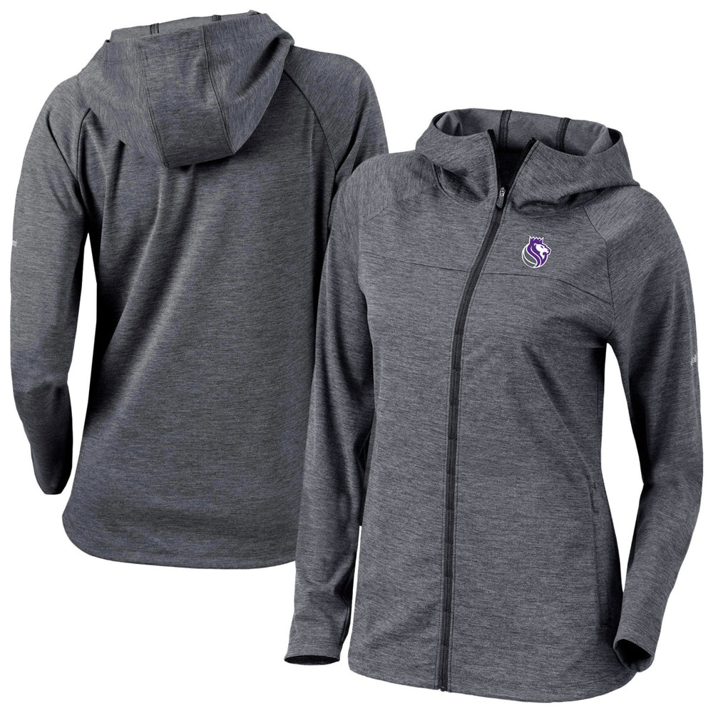 Columbia Sacramento Kings Women's Omni-Wick Half Shot Full-Zip Hooded Jacket Black